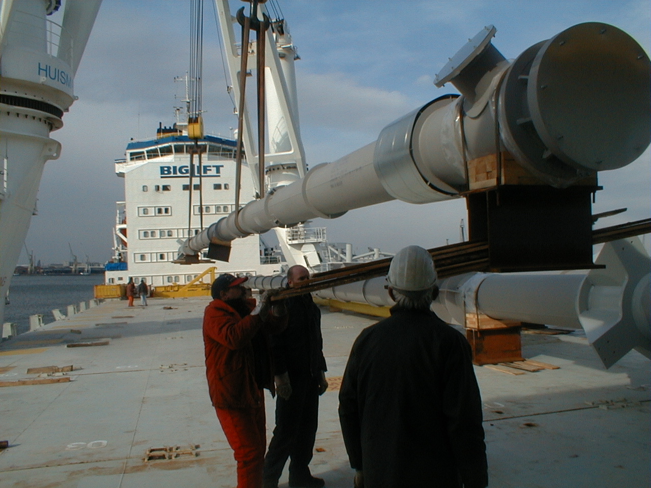 forwarding expeditie pipe-shipment